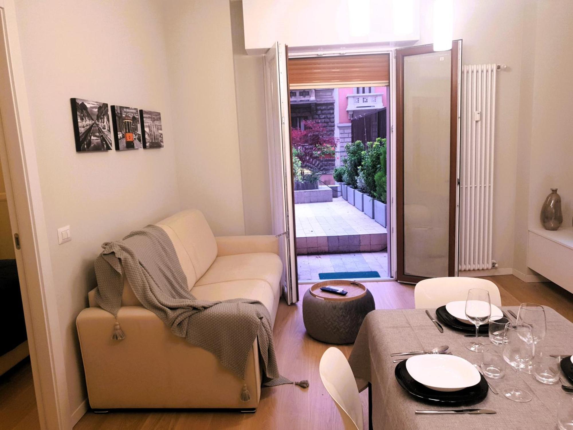 Terrace Charming In * Milan